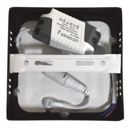 LED-kattovalaisin GERRY LED/6W/230V 4000K musta