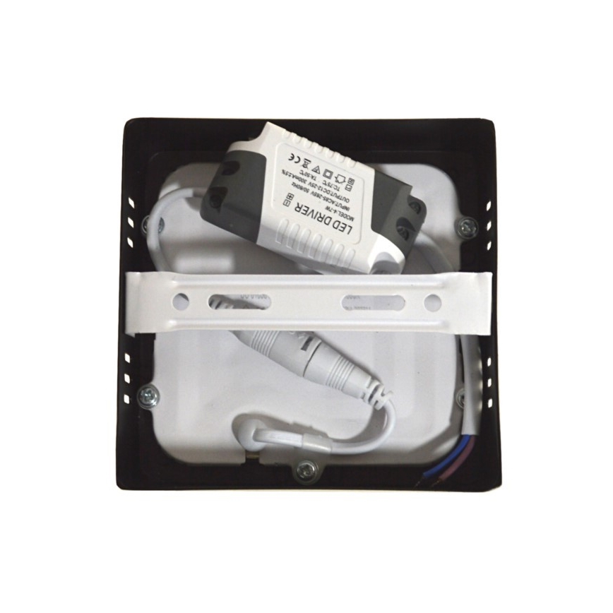 LED-kattovalaisin GERRY LED/6W/230V 4000K musta