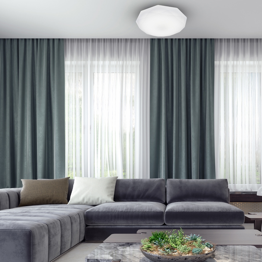 LED-kattovalaisin HEX LED/24W/230V