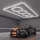 LED-kattovalaisin HEXAGON LED/426W/85-265V 6500K 484x243 cm CRI 90 IP44 valkoinen