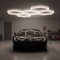 LED-kattovalaisin HEXLINE LED/216W/230V 4000K 208x300 cm valkoinen