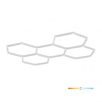 LED-kattovalaisin HEXLINE LED/216W/230V 4000K 208x300 cm valkoinen