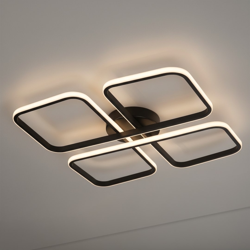 LED-kattovalaisin HIDALGO LED/40W/230V musta