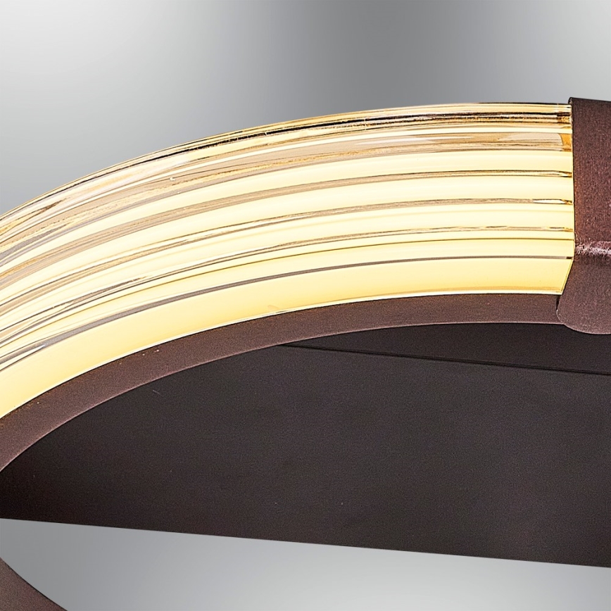 LED-kattovalaisin JESI LED/2W/230V 3000K ruskea