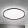 LED-kattovalaisin KANT LED/66W/230V 2700/3000/4000K Ø 80 cm musta