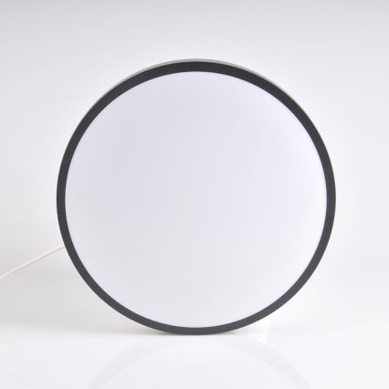 LED-kattovalaisin KERN LED/15W/230V musta