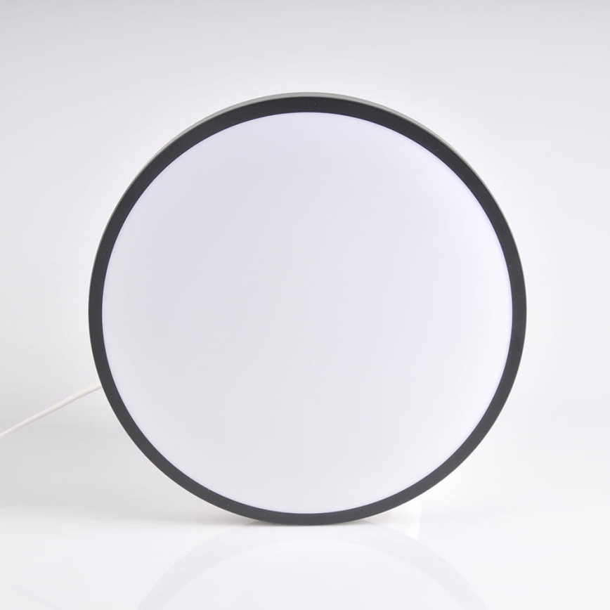 LED-kattovalaisin KERN LED/15W/230V musta