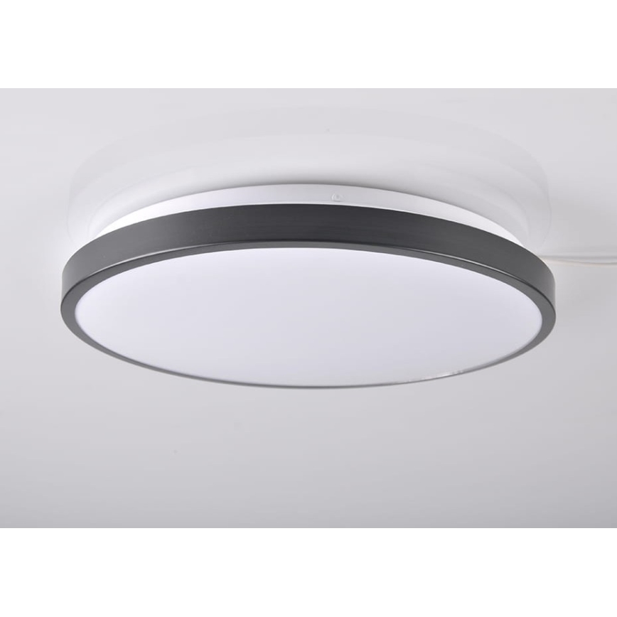 LED-kattovalaisin KERN LED/24W/230V musta