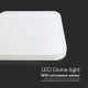 LED-kattovalaisin kylpyhuoneeseen anturilla LED/18W/230V 4000K IP44 valkoinen + kauko-ohjaus