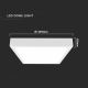 LED-kattovalaisin kylpyhuoneeseen anturilla LED/24W/230V 4000K IP44 valkoinen