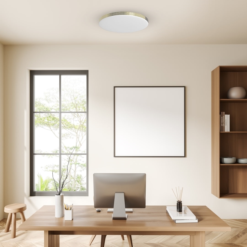 LED-kattovalaisin kylpyhuoneeseen BEVER LED/16W/230V 4000K halkaisija 33 cm IP44