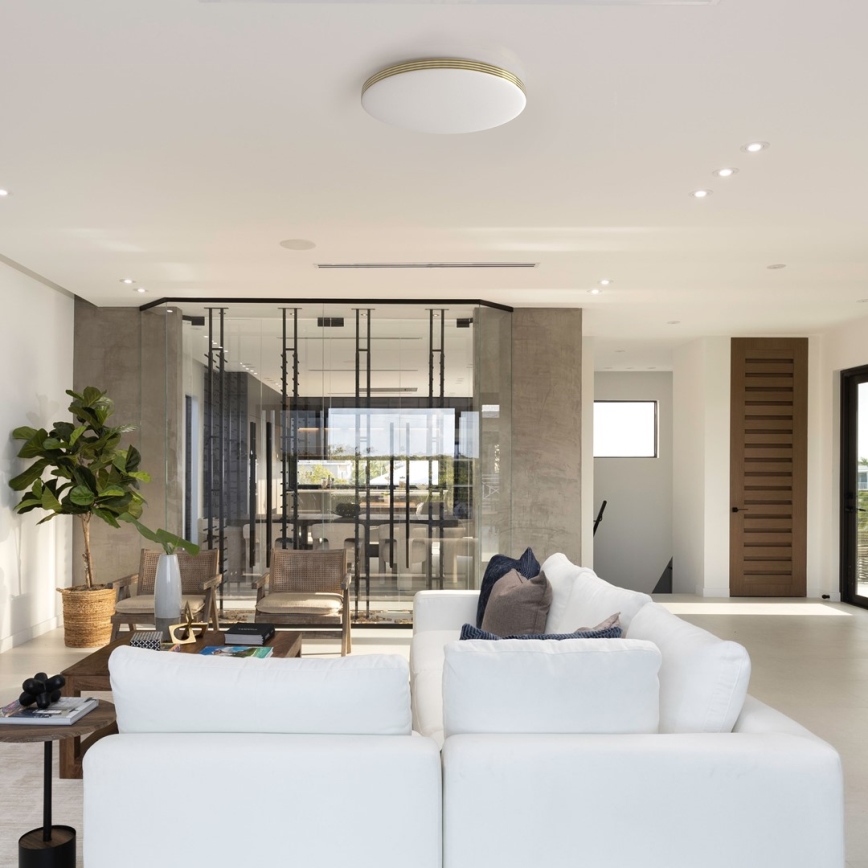 LED-kattovalaisin kylpyhuoneeseen BEVER LED/16W/230V 4000K halkaisija 33 cm IP44