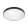 LED-kattovalaisin kylpyhuoneeseen CIRCLE LED/12W/230V 4000K halkaisija 25 cm IP44 musta