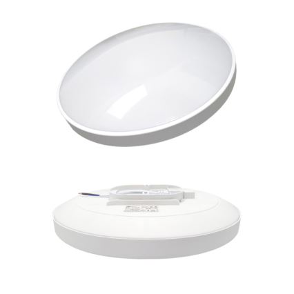 LED-kattovalaisin kylpyhuoneeseen CIRCLE LED/18W/230V 4000K halkaisija 30 cm IP44 valkoinen