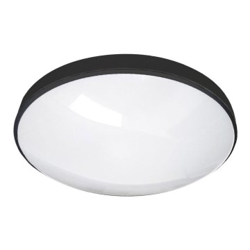 LED-kattovalaisin kylpyhuoneeseen CIRCLE LED/24W/230V 4000K halkaisija 37 cm IP44 musta