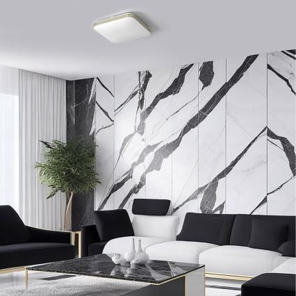 LED-kattovalaisin kylpyhuoneeseen DABAR LED/17W/230V 4000K 33x33 cm IP44