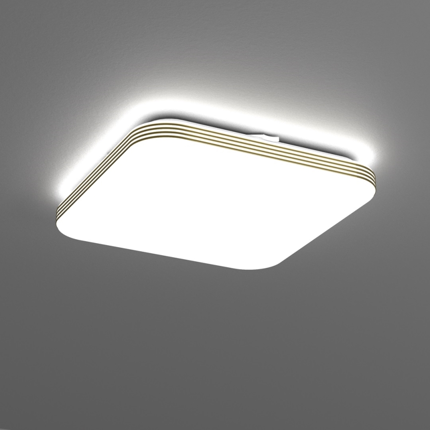 LED-kattovalaisin kylpyhuoneeseen DABAR LED/17W/230V 4000K 33x33 cm IP44