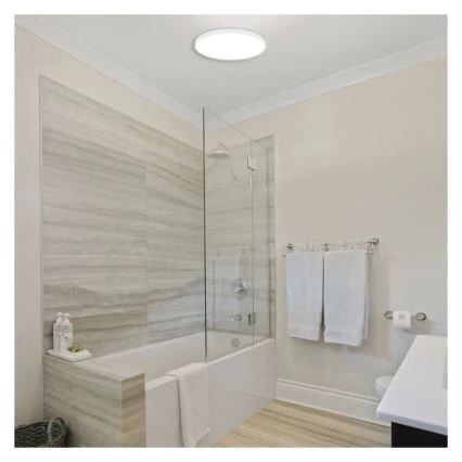 LED-kattovalaisin kylpyhuoneeseen LED/18W/230V 3000/4000/5700K IP55 valkoinen