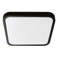 LED-kattovalaisin kylpyhuoneeseen LED/18W/230V 6500K IP44 25x25 cm musta