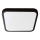 LED-kattovalaisin kylpyhuoneeseen LED/24W/230V 3000K IP44 29,5x29,5 cm musta