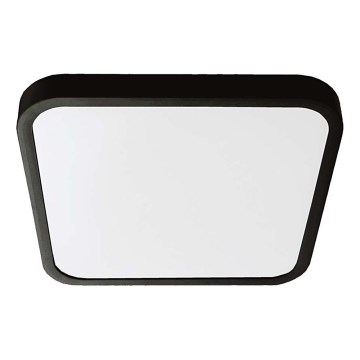 LED-kattovalaisin kylpyhuoneeseen LED/24W/230V 6500K IP44 29,5x29,5 cm musta