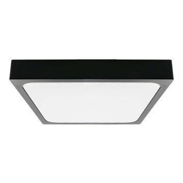 LED-kattovalaisin kylpyhuoneeseen LED/30W/230V 6500K IP44 42x42 cm musta