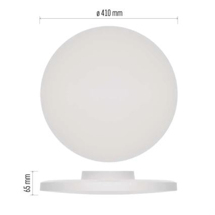 LED-kattovalaisin kylpyhuoneeseen LED/32W/230V 3000/4000/5700K IP55 valkoinen