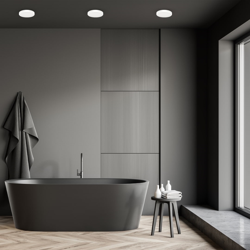 LED-kattovalaisin kylpyhuoneeseen VERA LED/18W/230V 4000K IP65 valkoinen