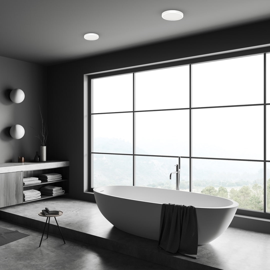 LED-kattovalaisin kylpyhuoneeseen VERA LED/24W/230V 4000K IP65 valkoinen