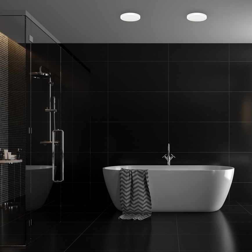 LED-kattovalaisin kylpyhuoneeseen VERA LED/24W/230V 4000K IP65 valkoinen