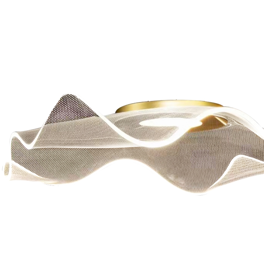 LED-kattovalaisin LARGO LED/16W/230V kulta