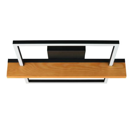 LED-kattovalaisin LARYSA LED/11,5W/230V 35x45 cm mänty