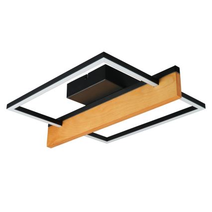 LED-kattovalaisin LARYSA LED/11,5W/230V 35x45 cm mänty