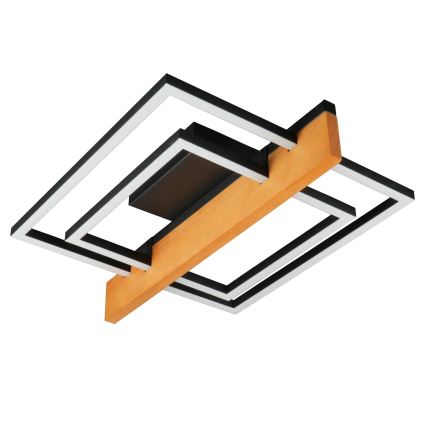 LED-kattovalaisin LARYSA LED/23W/230V 35x45 mänty