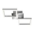 LED-kattovalaisin LED/10W/230V 3000K mattakromi