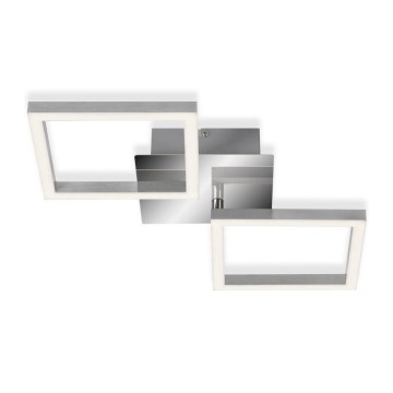 LED-kattovalaisin LED/10W/230V 3000K mattakromi