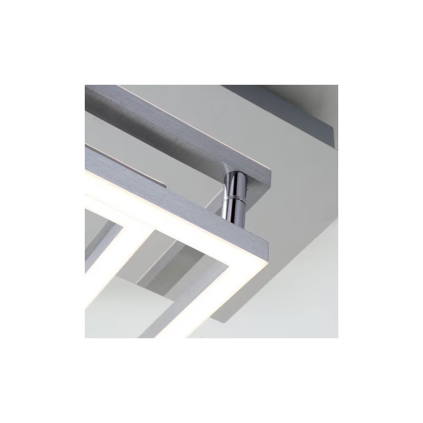 LED-kattovalaisin LED/10W/230V 3000K mattakromi