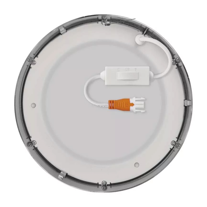 LED-kattovalaisin NEXXO LED/12,5W/230V 3000/3500/4000K halkaisija 17 cm mattakromi