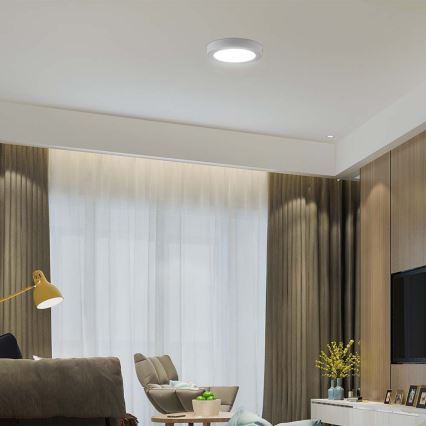 LED-kattovalaisin LED/12W/230V 3000K halkaisija 16,7 cm valkoinen
