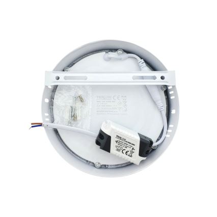 LED-kattovalaisin LED/12W/230V 4200K halkaisija 16 cm valkoinen