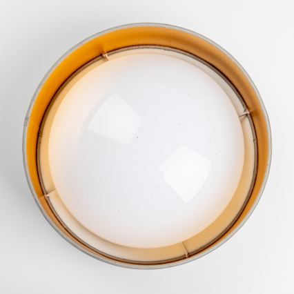 LED-kattovalaisin LED/12W/230V Ø 32 cm, taupe/kulta