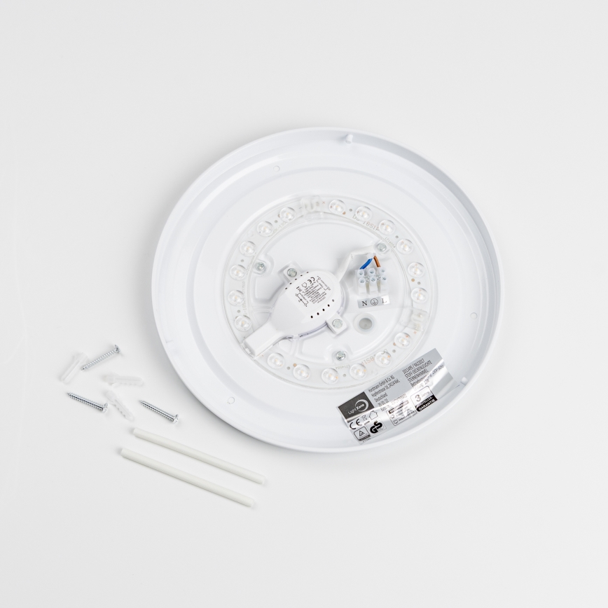 LED-kattovalaisin LED/12W/230V Ø 32 cm, taupe/kulta