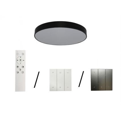 LED Kattovalaisin LED/135W/230V 3000/4000/6500K halkaisija 80 cm musta