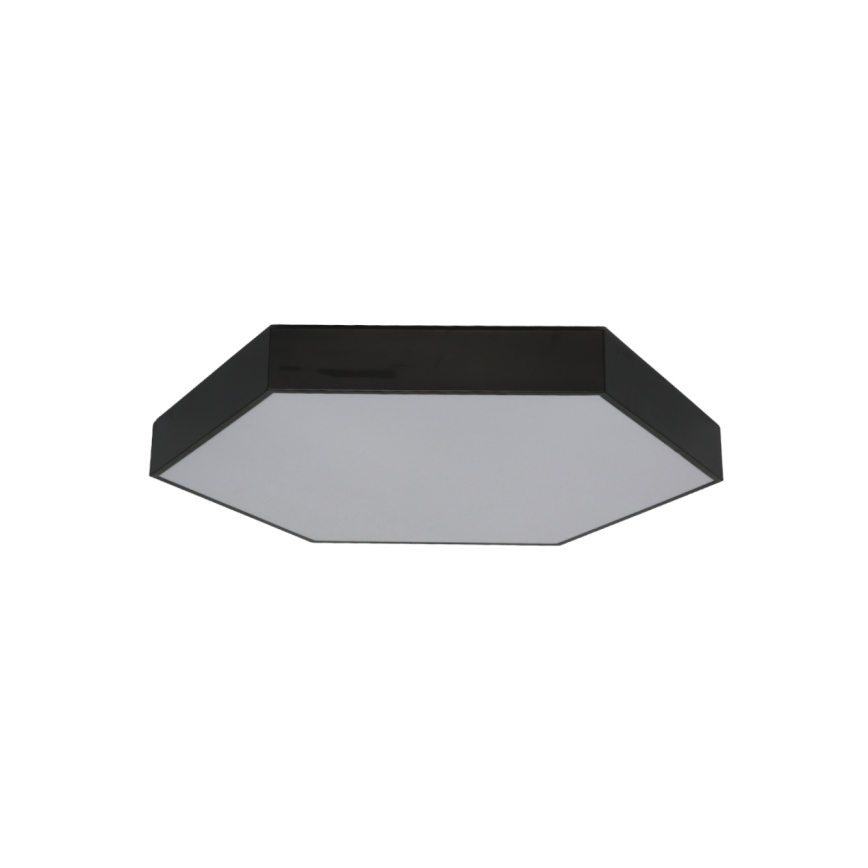 LED-kattovalaisin LED/135W/230V 3000/4000/6500K Ø 80 cm musta