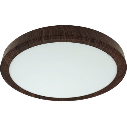 LED-kattovalaisin LED/18W/230V 3000/4000/6500K halkaisija 23 cm ruskea