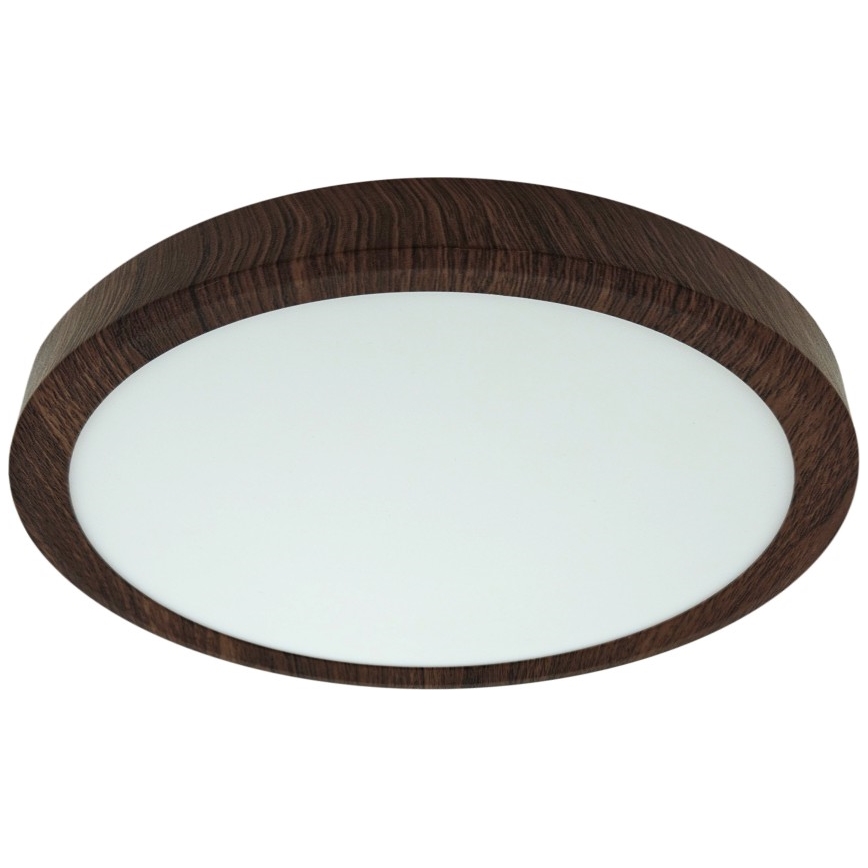 LED-kattovalaisin LED/18W/230V 3000/4000/6500K halkaisija 23 cm ruskea