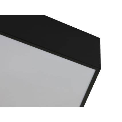 LED-kattovalaisin LED/200W/230V 3000/4000/6500K halkaisija 100 cm musta
