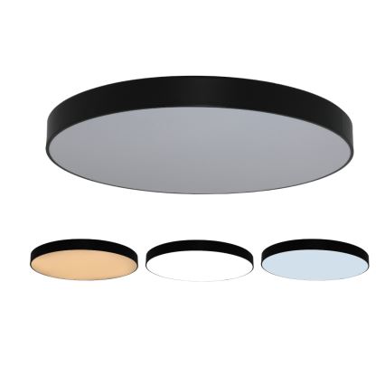 LED-kattovalaisin LED/200W/230V 3000/4000/6500K halkaisija 100 cm musta