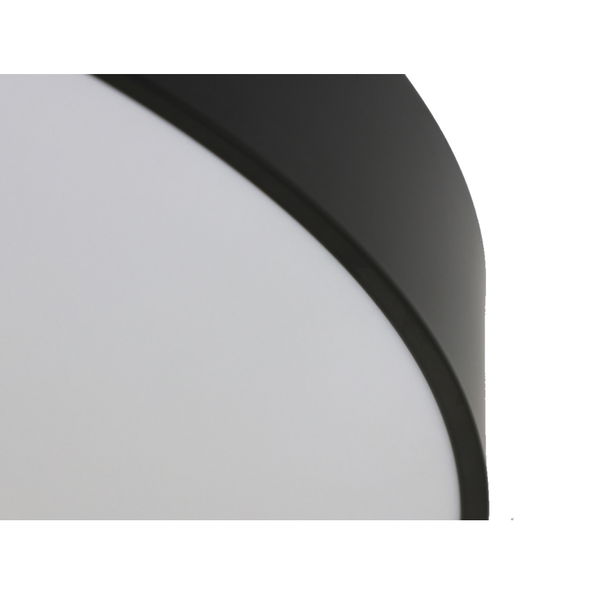 LED-kattovalaisin LED/200W/230V 3000/4000/6500K halkaisija 100 cm musta