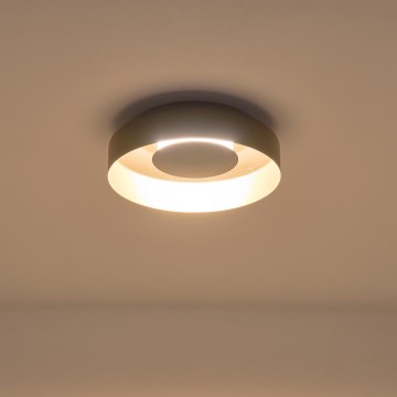 LED-kattovalaisin LED/20W/230V 3000K musta